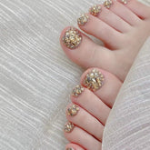 Gold Mine Toe Nails