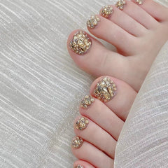 Gold Mine Toe Nails