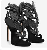 Giuseppe Zanotti Inspired "Cruel" Flames Stiletto Sandals