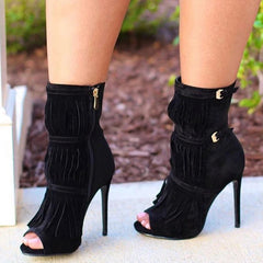 Strap Ankle Boots
