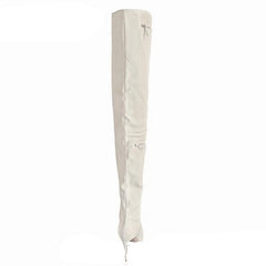 Pocket Thigh High Boots