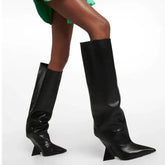 Clearance -"Cheope" Inspired Knee Long Boots