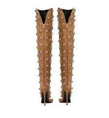 Over Knee Gladiator High Heel Sandals