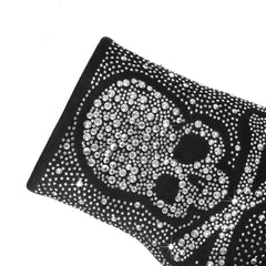 Crystal Skull Ankle Boots