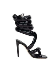 Cross Tie Grey Sandals