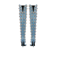 Over Knee Gladiator High Heel Sandals