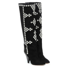 Isabel Marant Inspired Studded Boots