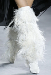 Clearance - Fringe Knee High Boots