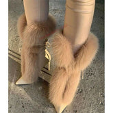 Fur Boots Inspired by IceQueen