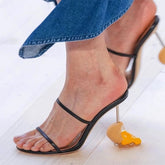 Metal Strange High Heel Sandal