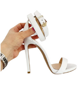 Buckle Strap High Heel Sandals