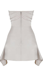 STRAPLESS CORSET DRESS