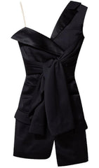 RALAN ONE SHOULDER BANDAGE DRESS
