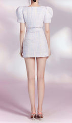 CRYSTAL EMBELLISHED TWO PIECE IN LILAC