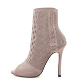 Fashion Sock Ankle Boots