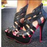 Gladiator High Heel Sandals