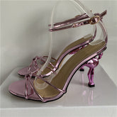 Unique Flamingo Strange High Heel Sandals