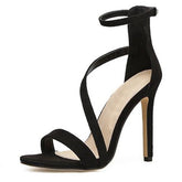 Buckle Thin High Heel Sandals