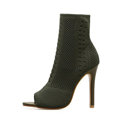 Knitted Ankle Boots