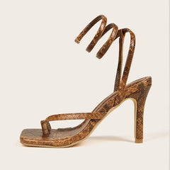 Ankle Wrap Summer Runway Sandals