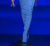 Rivet Studded Thigh High Boots