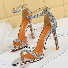 Fetish High Heels Bling Sandals