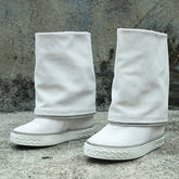 Inner Wedge Suede Ankle Boots