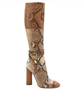 Gucci Inspired Python Boots