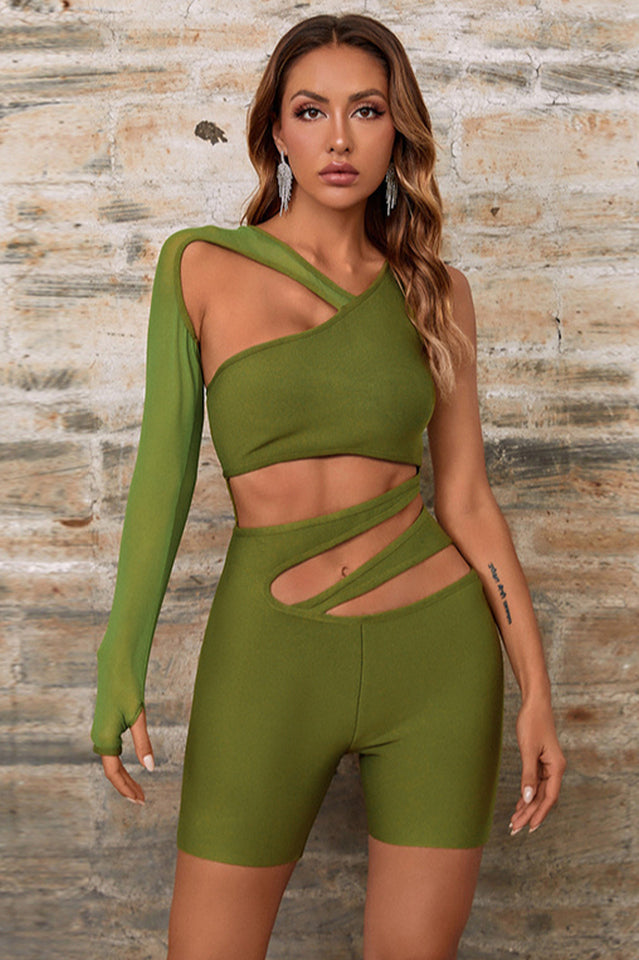 Zuma Asymmetric Cut Out Pant