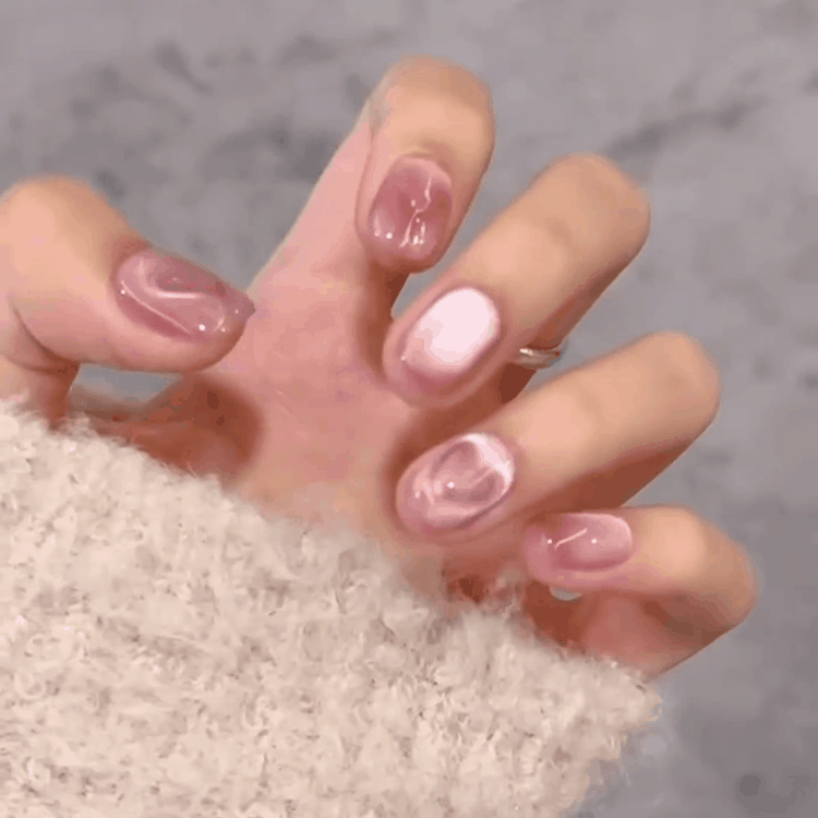Cat Eye Heart Pink