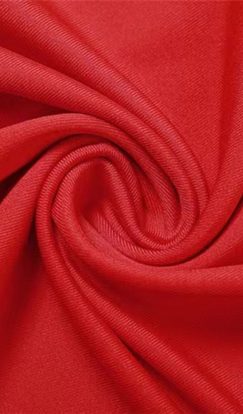 SPAGHETTI FLOWER MIDI DRESS IN RED