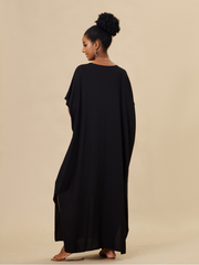 It's My Life Rayon Loose Kaftan Dress