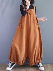 Call My Name  Cotton Overall Baggy Dungarees