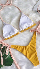 Yellow Diamond Bikini