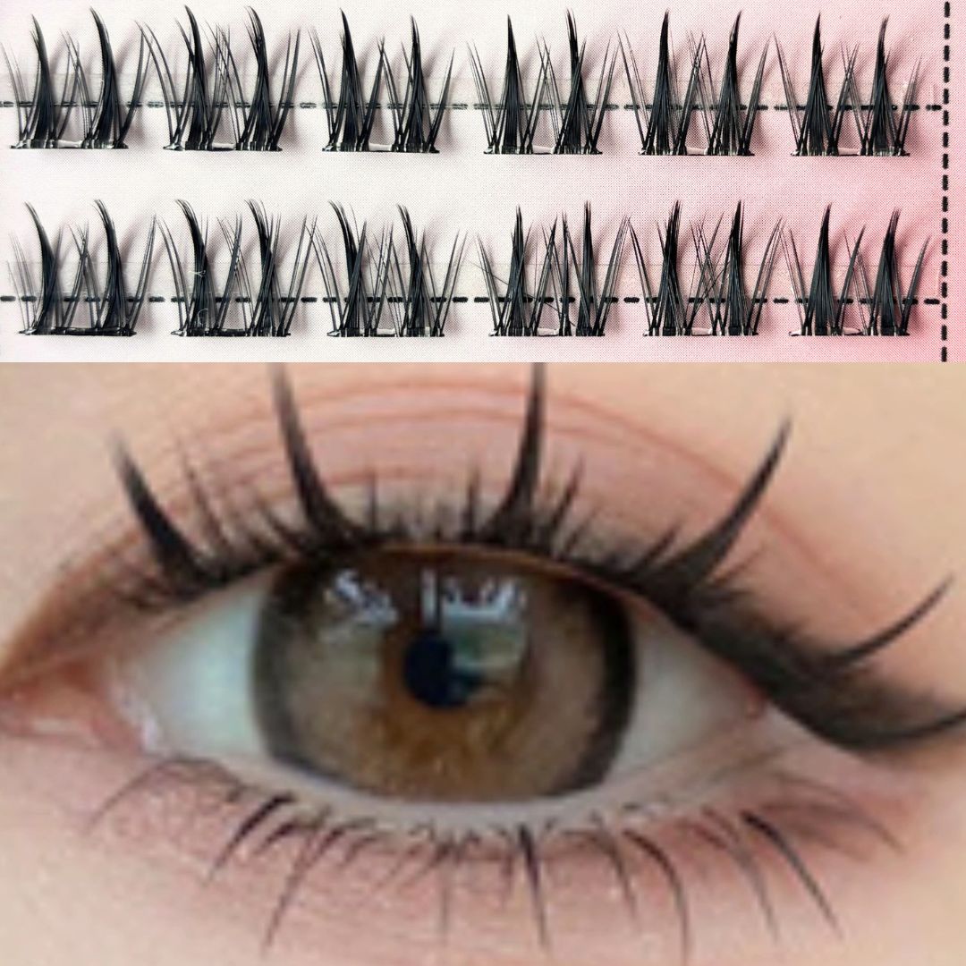 Wheat Ears Glueless Press-on Eyelashes