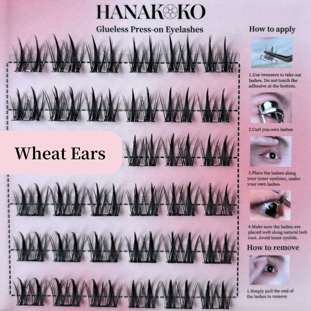Glueless Press-on Eyelashes