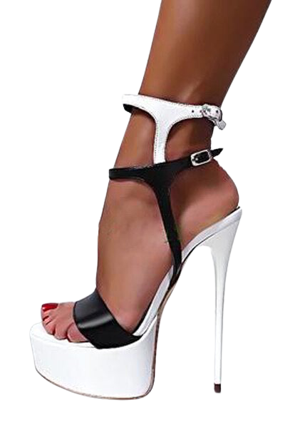 Ultra High Heel Platform Sandals