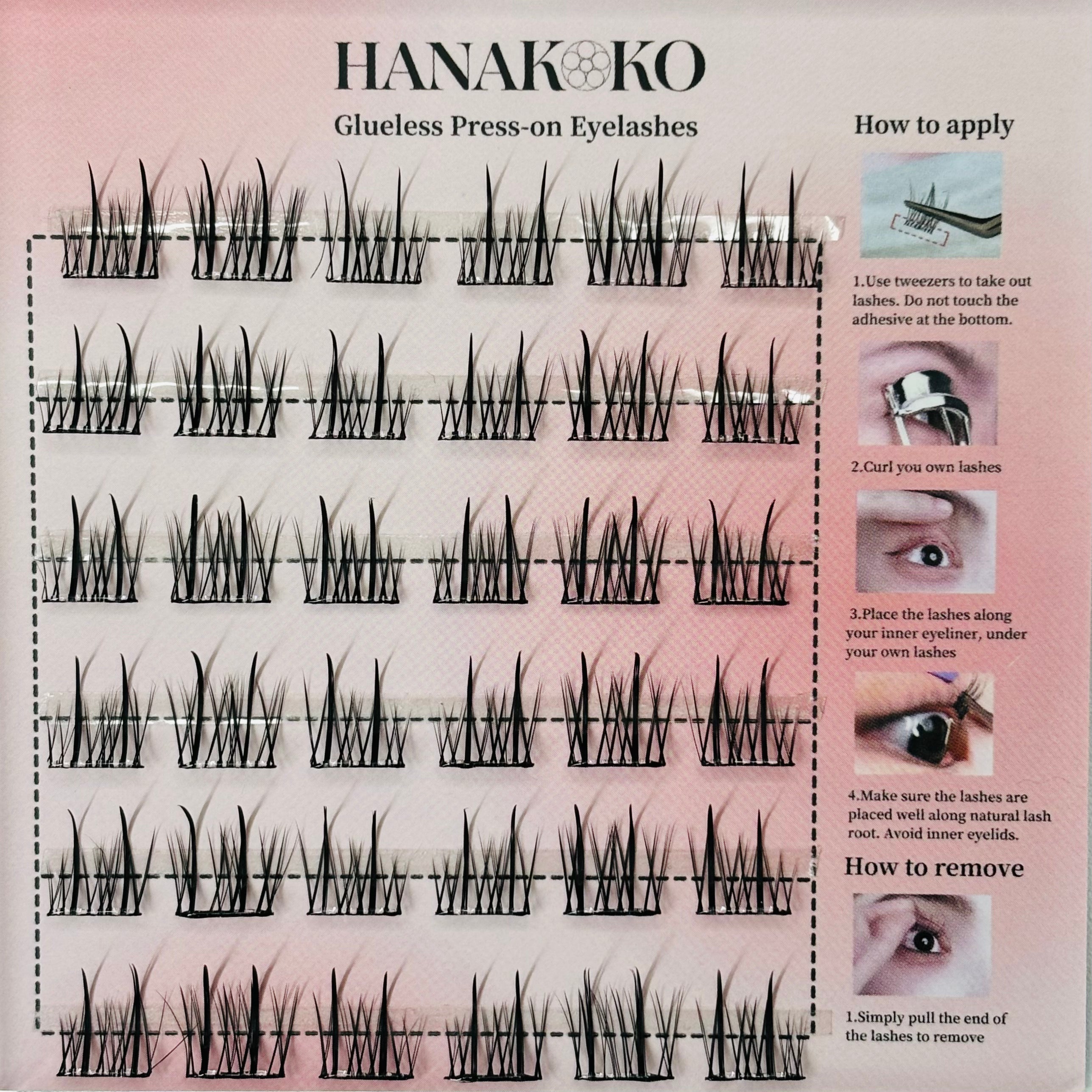 Glueless Press-on Eyelashes