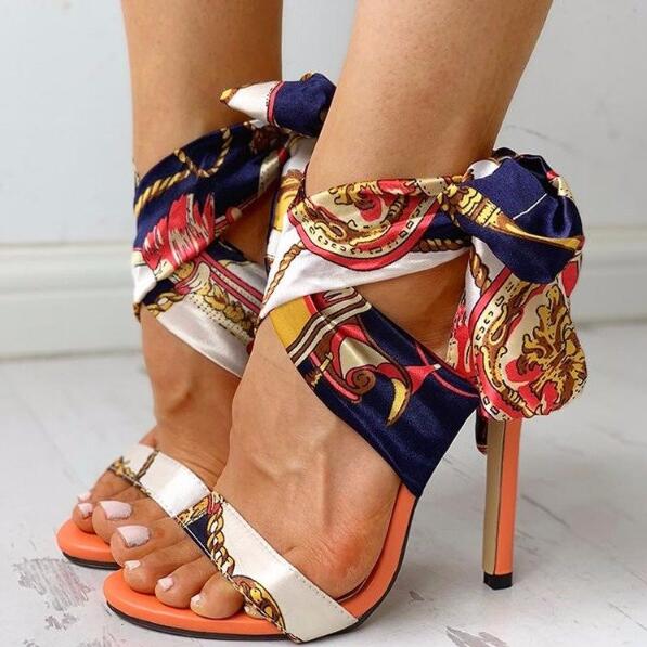 Super High Heel Head Sandals