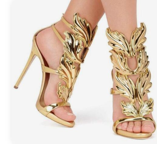 Giuseppe Zanotti Inspired "Cruel" Flames Stiletto Sandals