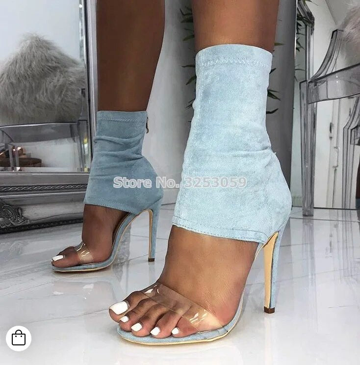 Ankle Stiletto Sandals