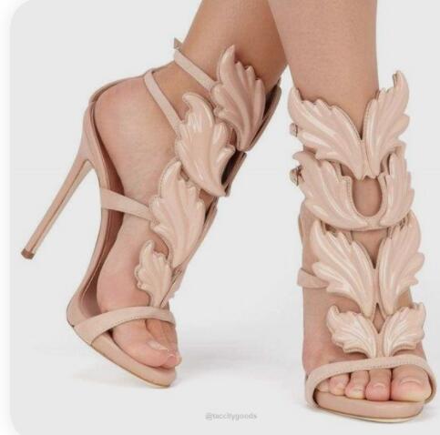 Giuseppe Zanotti Inspired "Cruel" Flames Stiletto Sandals