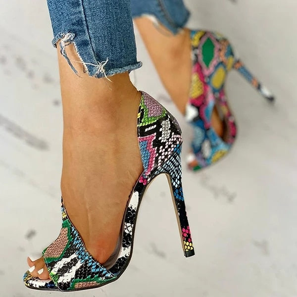 Super High Heel Head Sandals