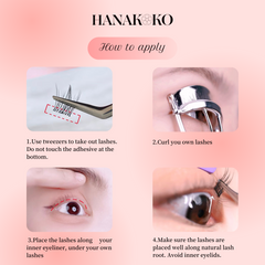 Glueless Press-on Eyelashes
