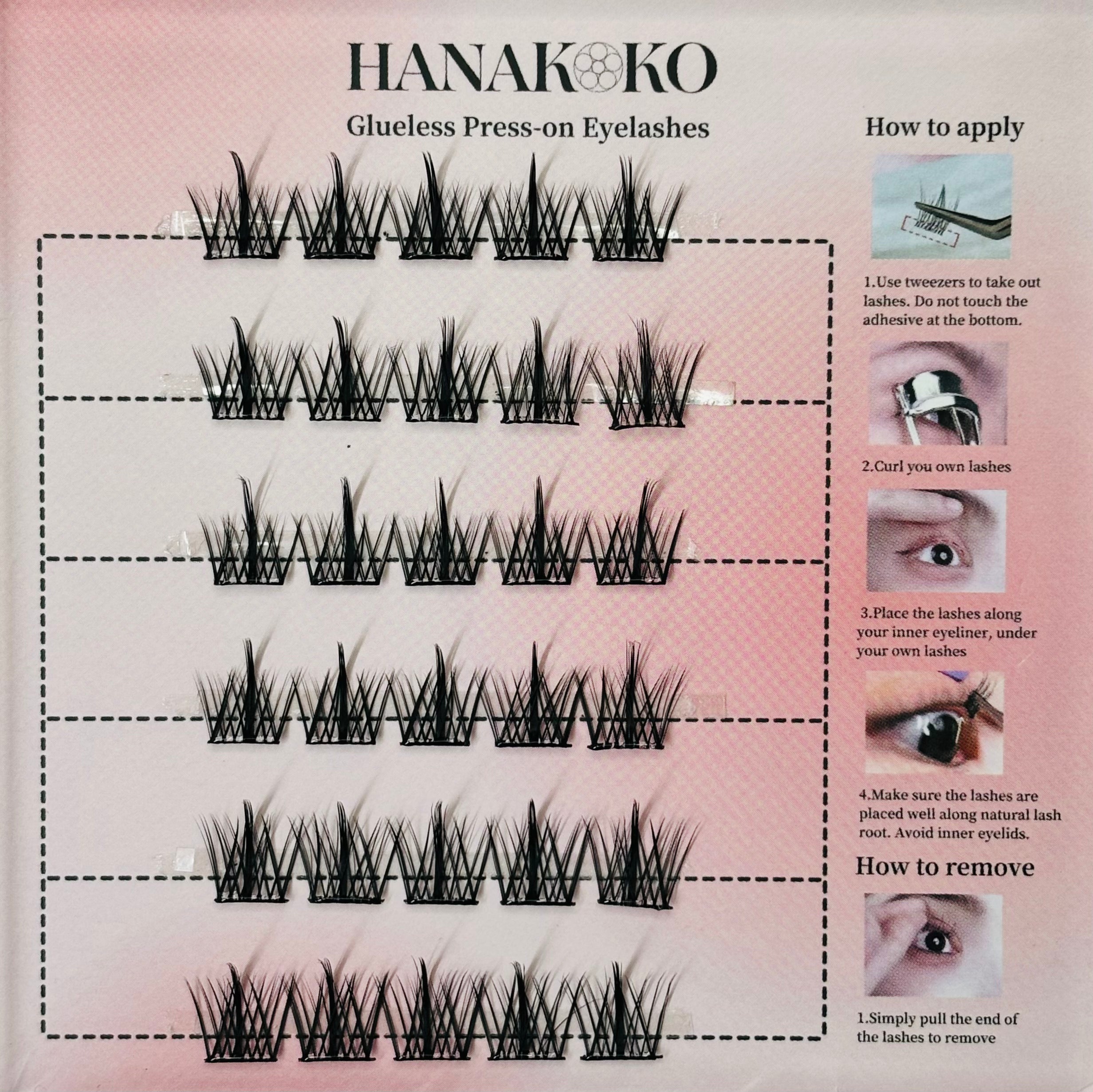 Glueless Press-on Eyelashes