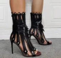 Stiletto Heel Ankle Boots