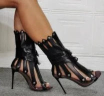 Stiletto Heel Ankle Boots