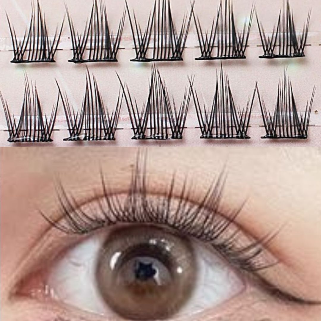 Peacock Glueless Press-on Eyelashes
