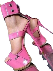 Ultra High Heel Platform Sandals