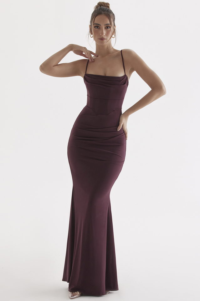 Milena Herringbone Dress